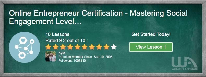 Wealthy Affiliate Certification Course Level 4